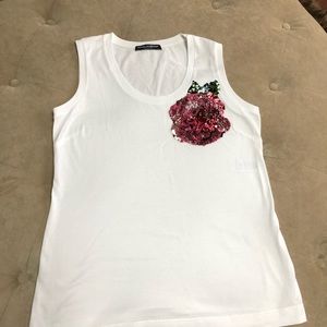 Dolce Gabana white cotton shirt